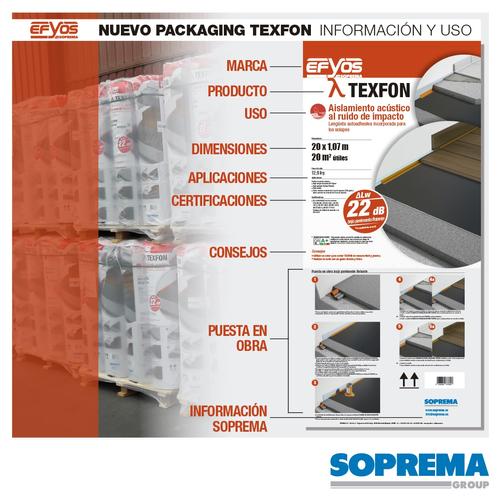 Nuevo Packaging TEXFON